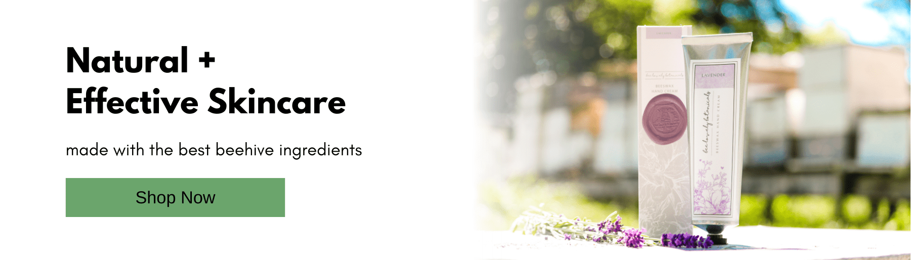Bee Lovely botanicals natural and effective skincare